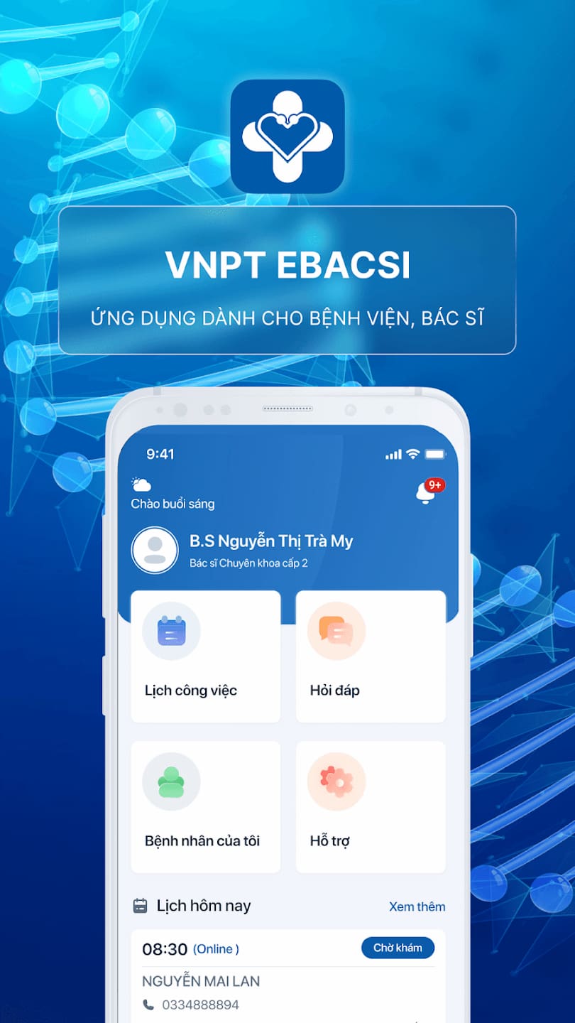 ứng dụng ebacsi khám bệnh online