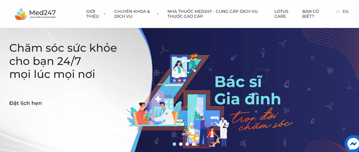 website chính thức của med247