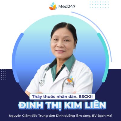 Bác sĩ Đinh Thị Kim Liên - Chuyên khoa Nhi tại Phòng khám Med247