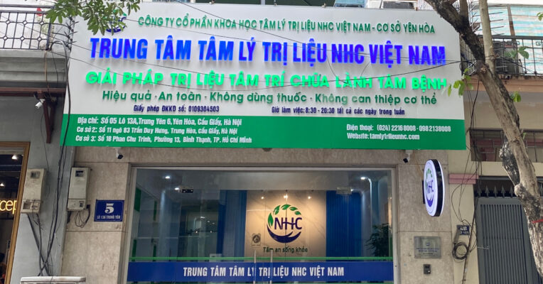Trung tâm Tâm lý trị liệu NHC Việt Nam là đơn vị tiên phong trong lĩnh vực trị liệu tâm lý